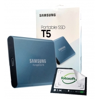 Dysk SAMSUNG Portable T5 500GB SSD Niebieski